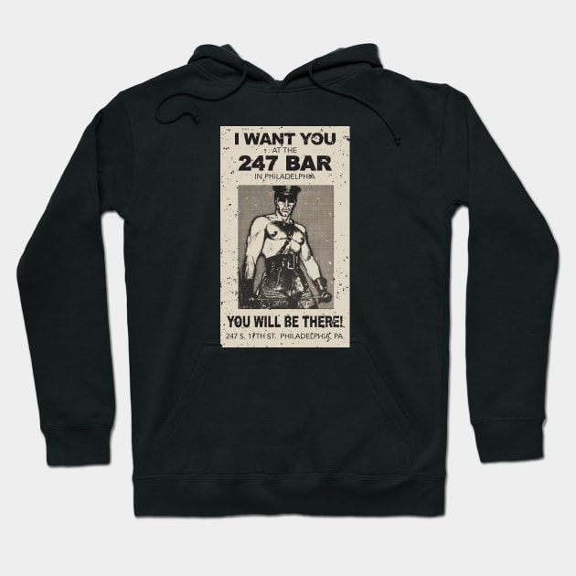 Philly Vintage Gay Bar Hoodie by CKline